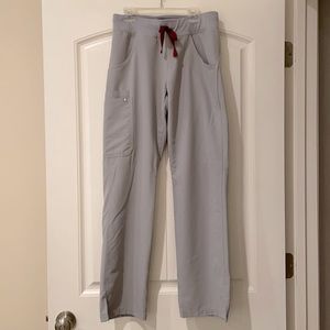 Figs Cement XS Kade scrub pants